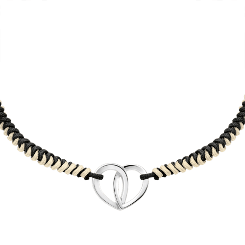 Bracelet Montblanc Coeur De Petales Entralaces argent 925 113044