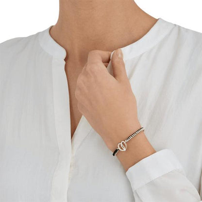 Bracelet Montblanc Coeur De Petales Entralaces argent 925 113044
