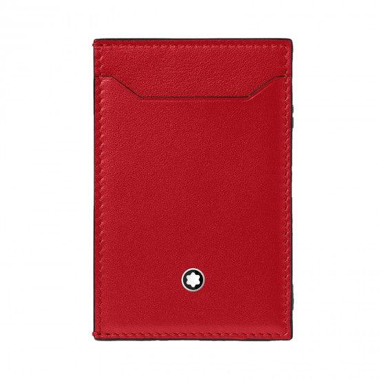 Montblanc housse 3 compartiments Meisterstück rouge 129685
