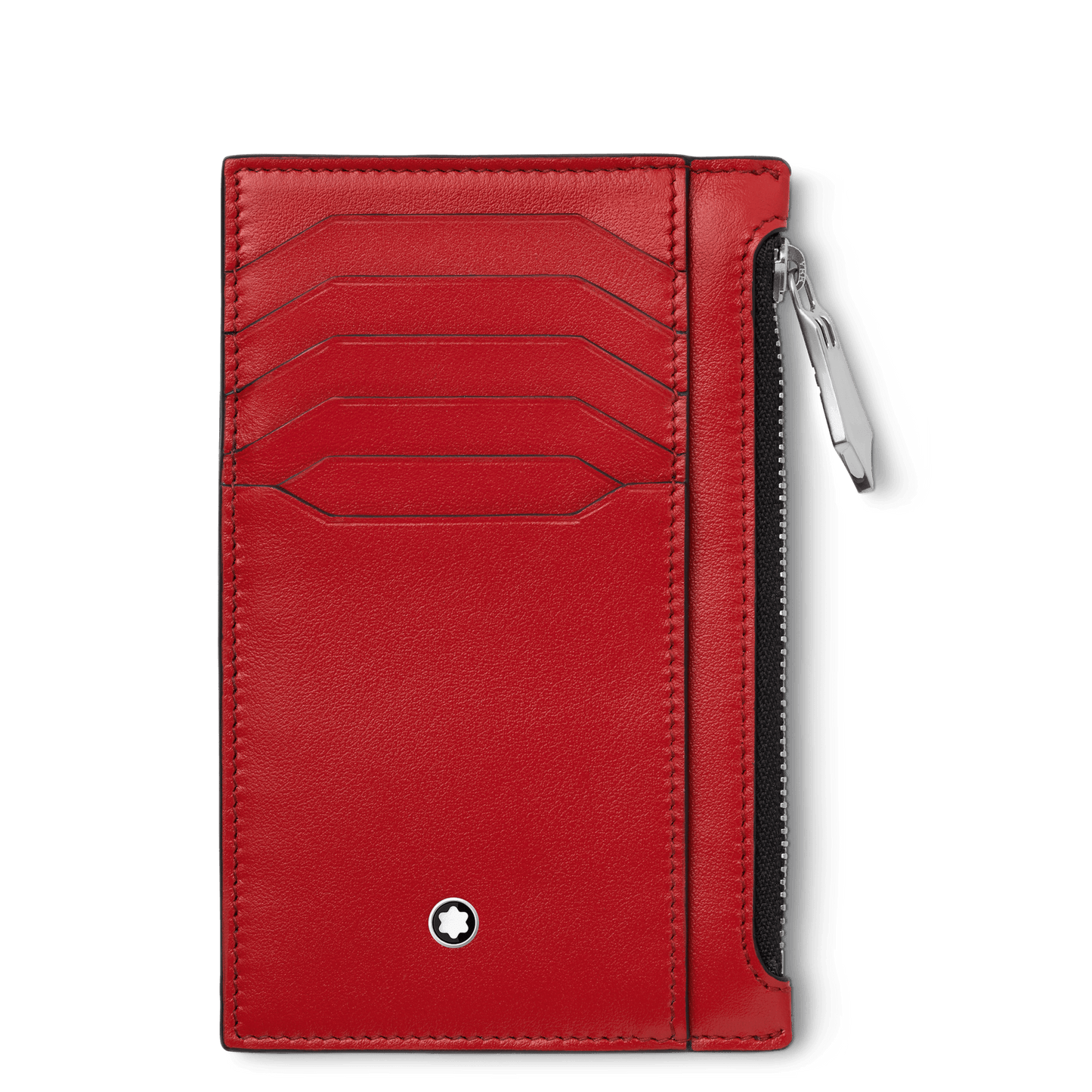Étui Montblanc Meisterstück 8cc avec poche en rouge 129688