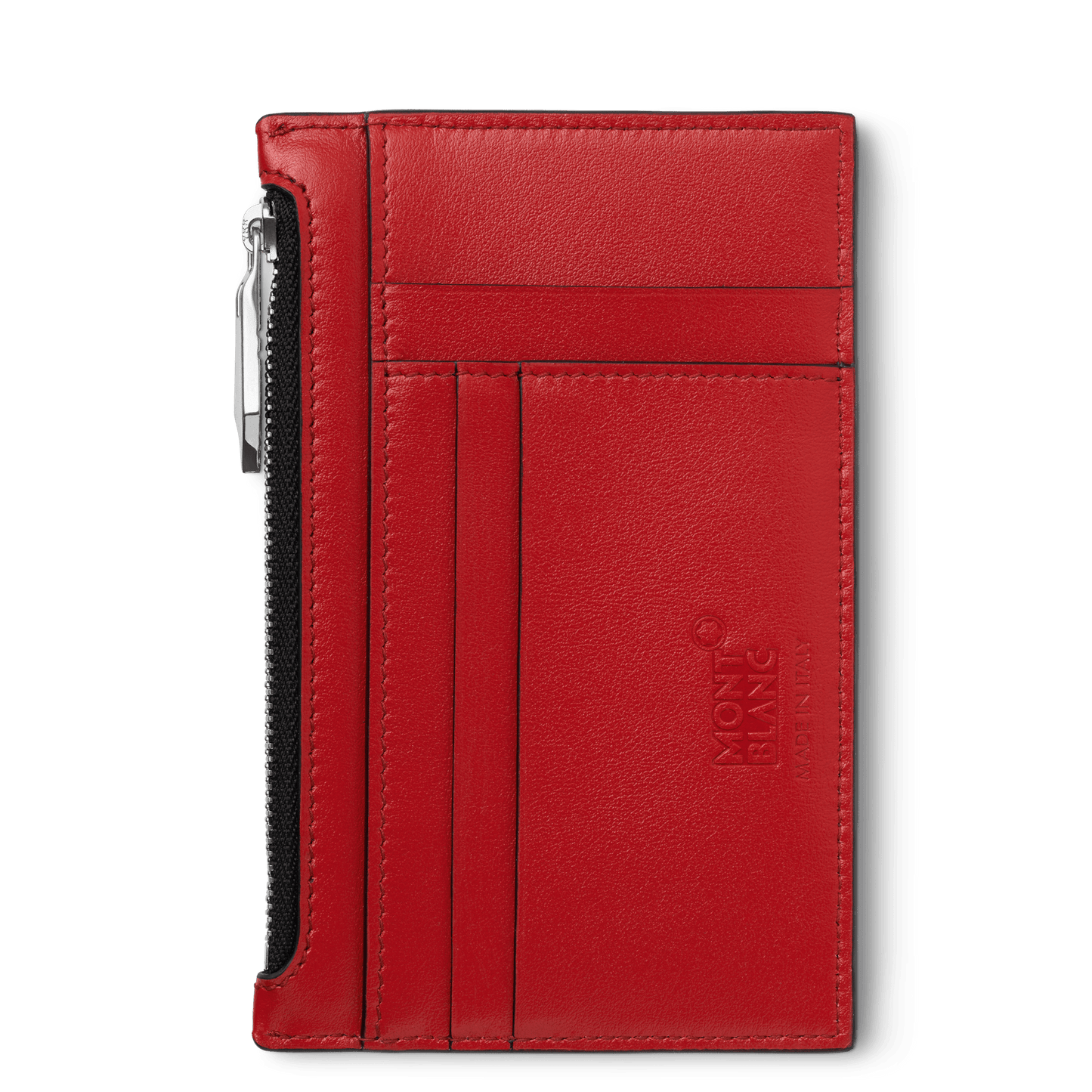 Étui Montblanc Meisterstück 8cc avec poche en rouge 129688