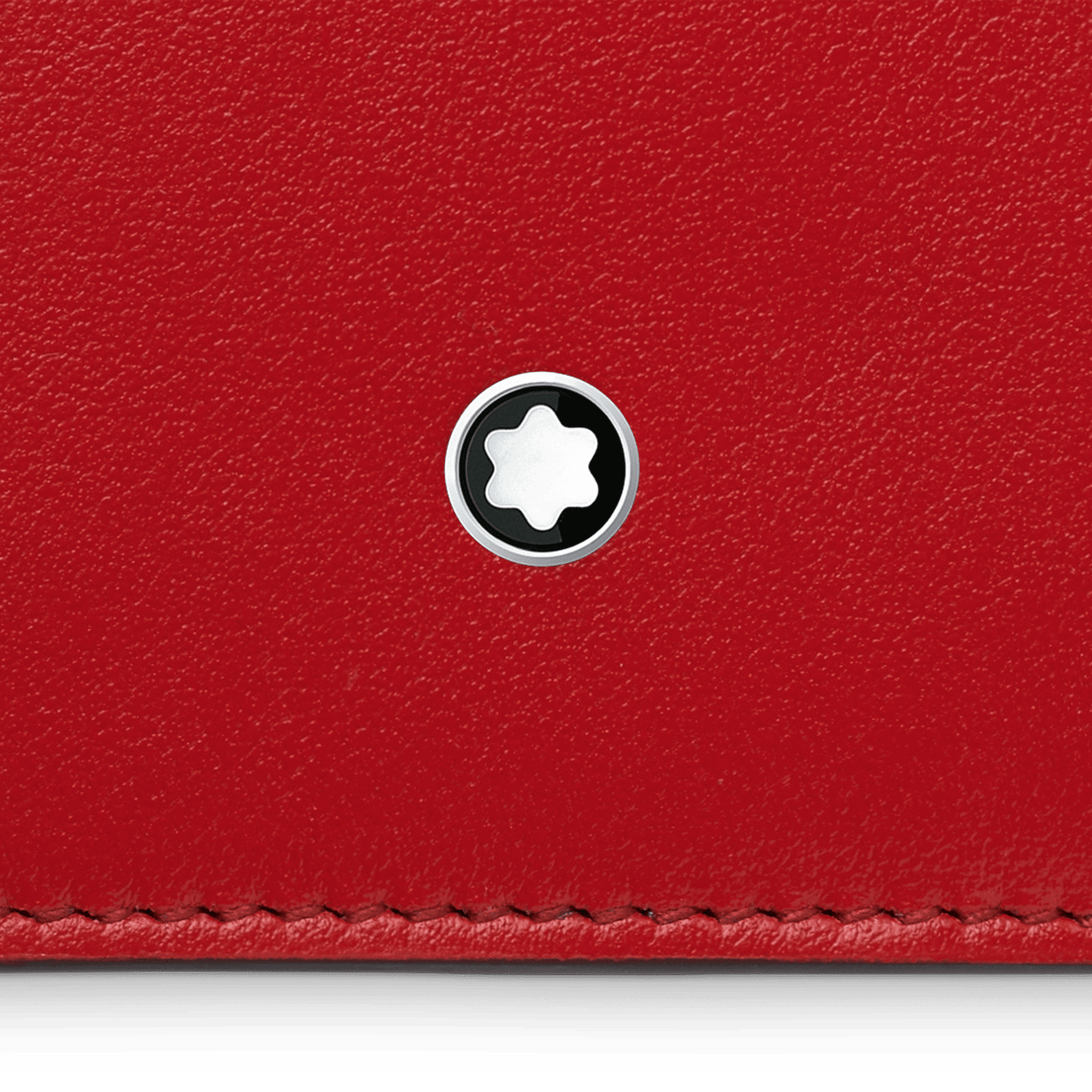 Étui Montblanc Meisterstück 8cc avec poche en rouge 129688