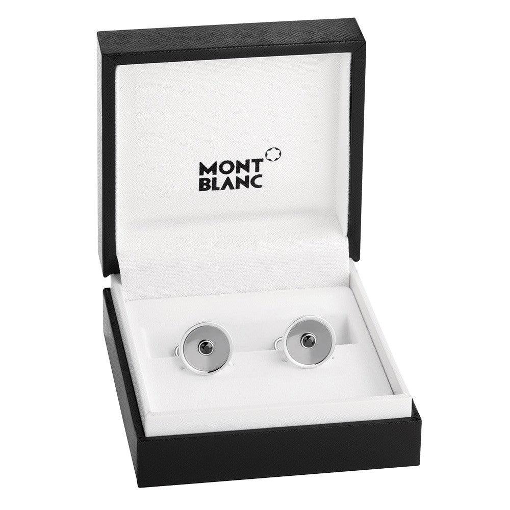 Boutons de manchette Montblanc Essential Sartorial en argent 925 116643
