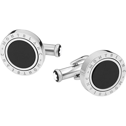 Montblanc boutons de manchette Meisterstuck acier 116664