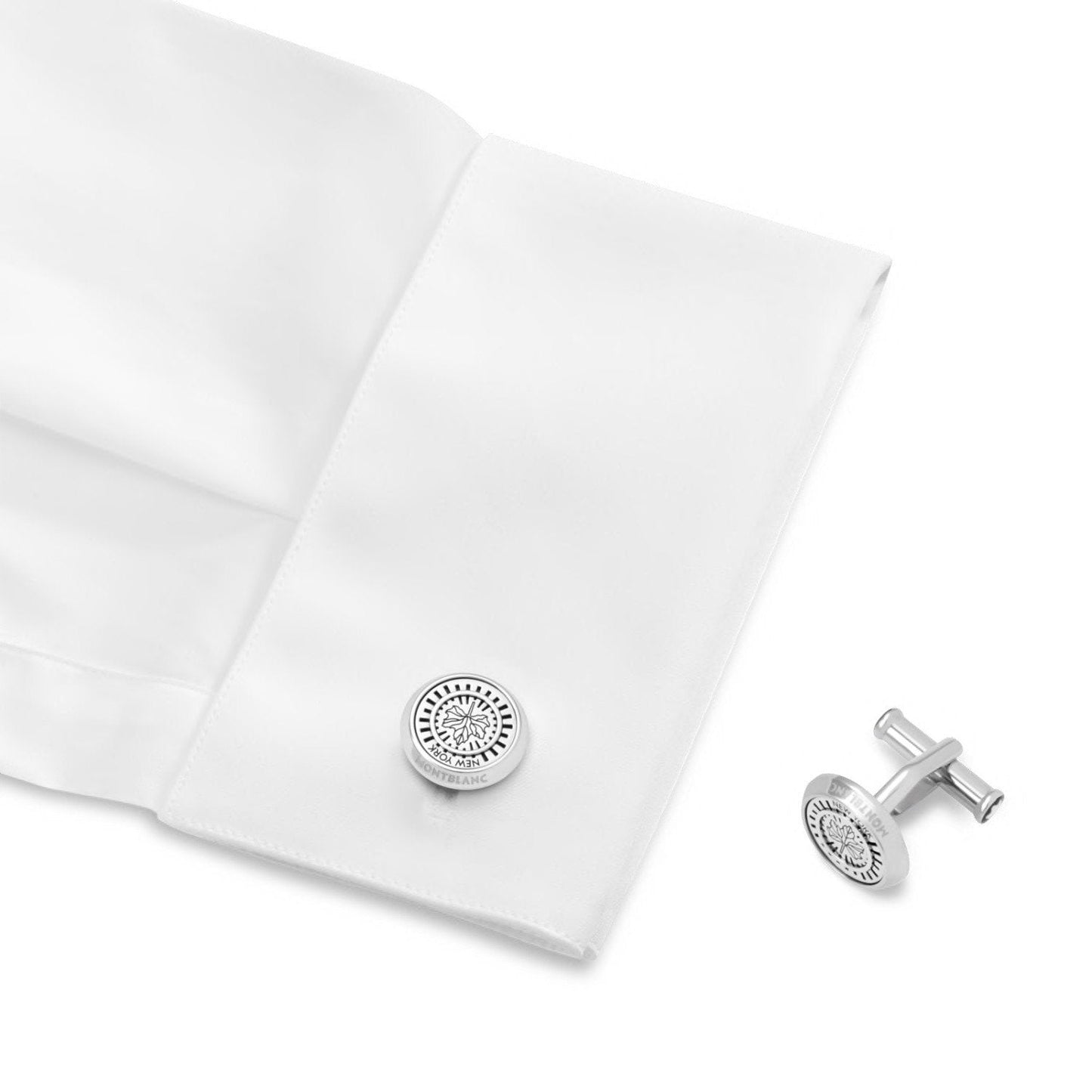 Boutons de manchette Montblanc Urban Spirit acier 124057