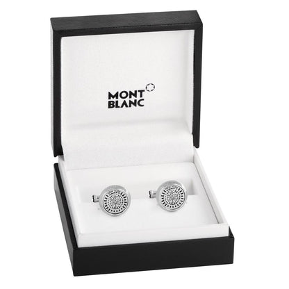 Boutons de manchette Montblanc Urban Spirit acier 124057
