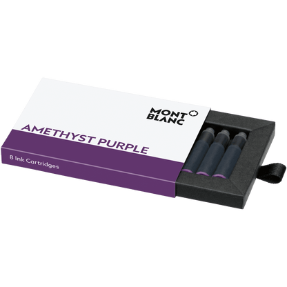 Montblanc encre en cartouches 8 pièces Amethyst Purple violet 128200