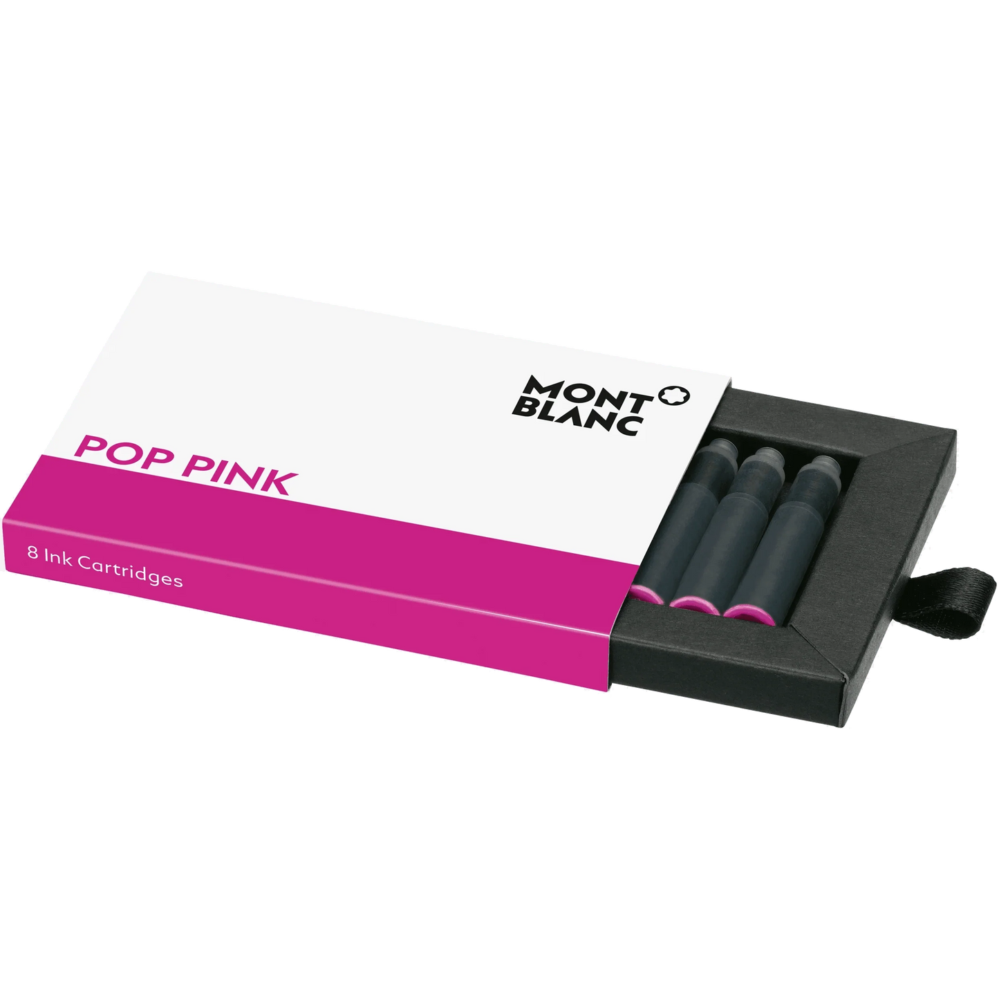 Cartouches d'encre Montblanc Pop Pink, lot de 8, rose shocking 128206