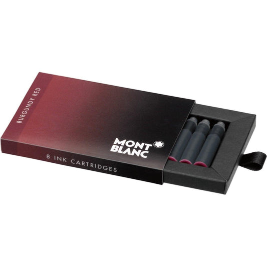 Montblanc encre en cartouches Burgundy Red bordeaux 8 pièces 105199