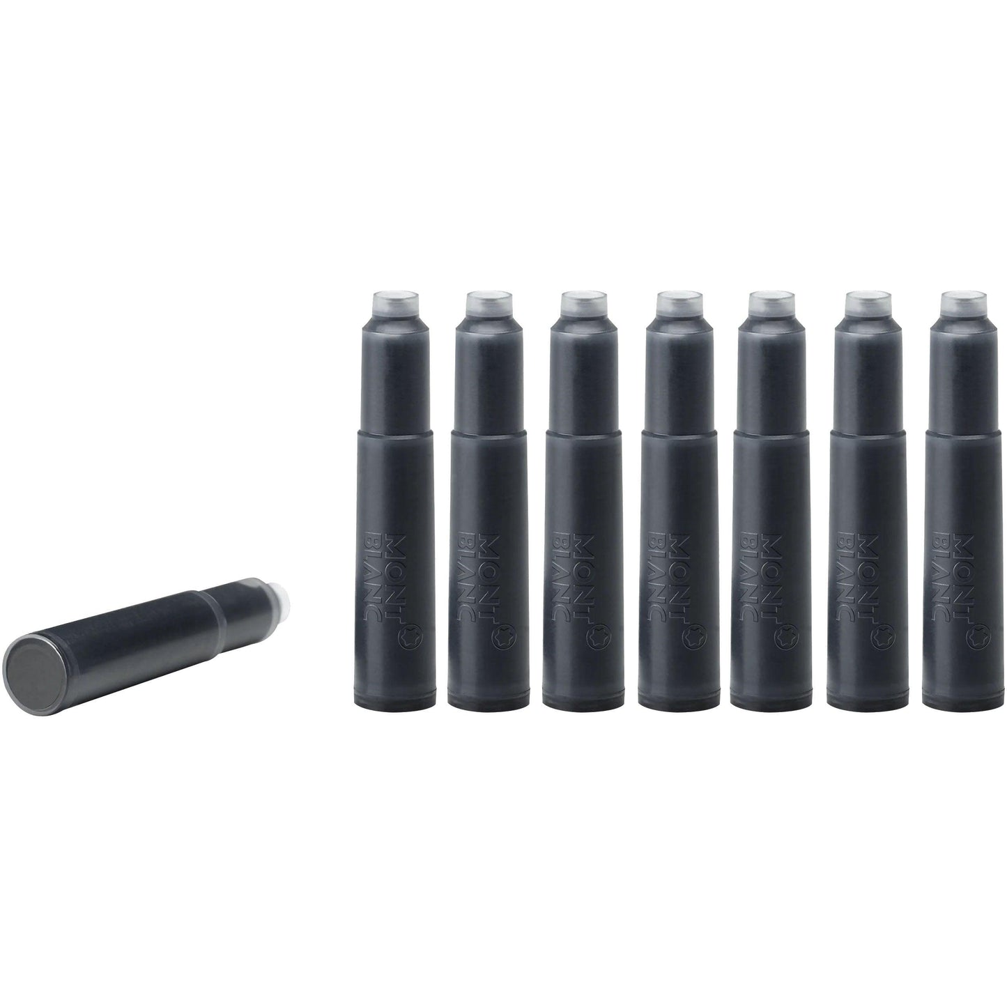 Montblanc encre en cartouches Mystery Black (noir) paquet de 8 pièces 128197