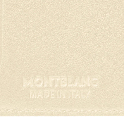 Mini portefeuille Montblanc 4 compartiments Meisterstück 4810 ivoire 130941