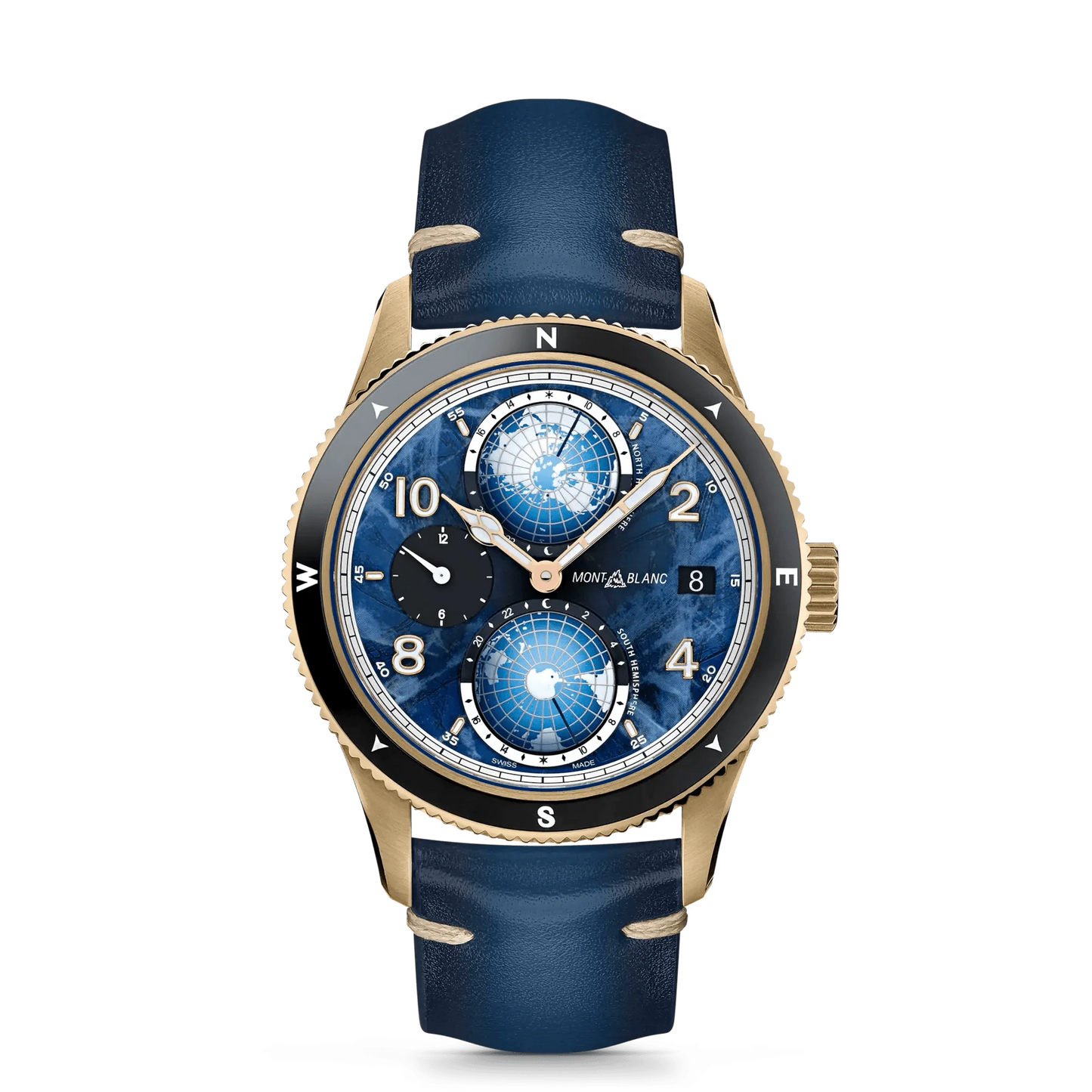 Montblanc montre 1858 Geosphere 0 Oxygen Édition Limitée 1786 pièces 129415