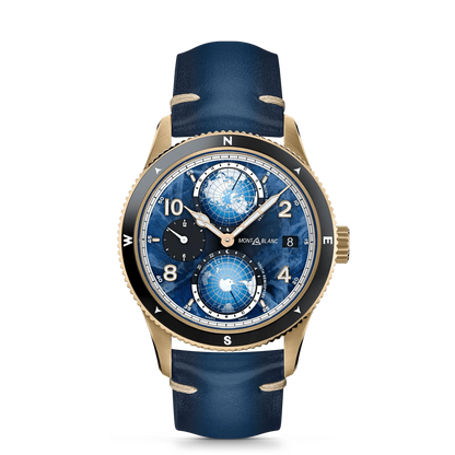 Montblanc montre 1858 Geosphere 0 Oxygen Édition Limitée 1786 pièces 129415
