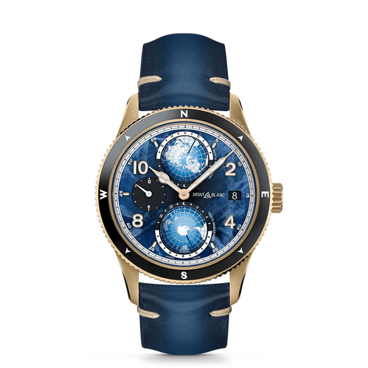 Montblanc montre 1858 Geosphere 0 Oxygen Édition Limitée 1786 pièces 129415
