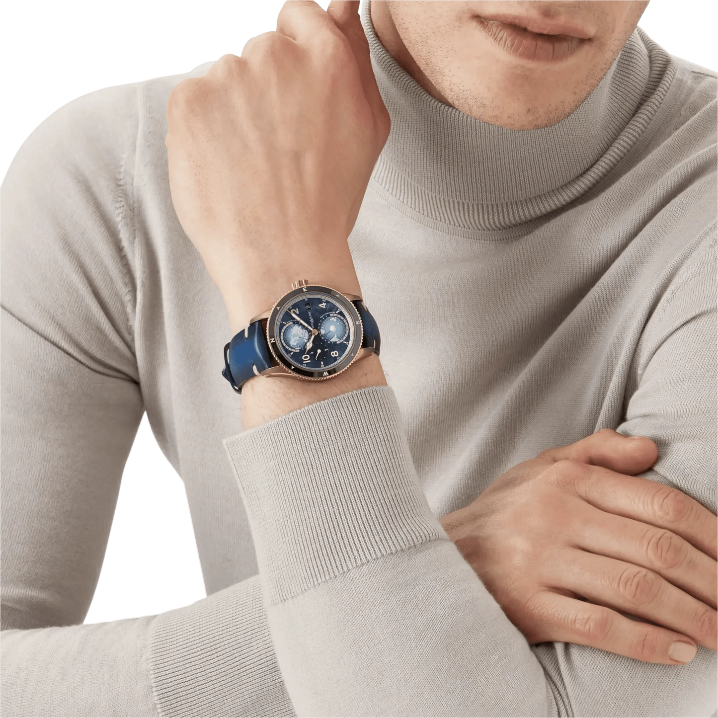 Montblanc montre 1858 Geosphere 0 Oxygen Édition Limitée 1786 pièces 129415