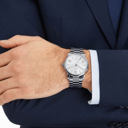 Montre Montblanc 4810 Date 42mm argent automatique acier 114852
