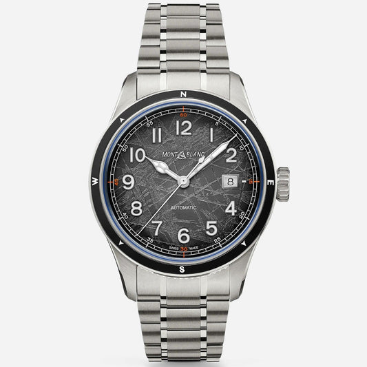 Montblanc orologio Montblanc 1858 Automatic Date 0 Oxygen The 8000  41mm grigio automatico acciaio 130984