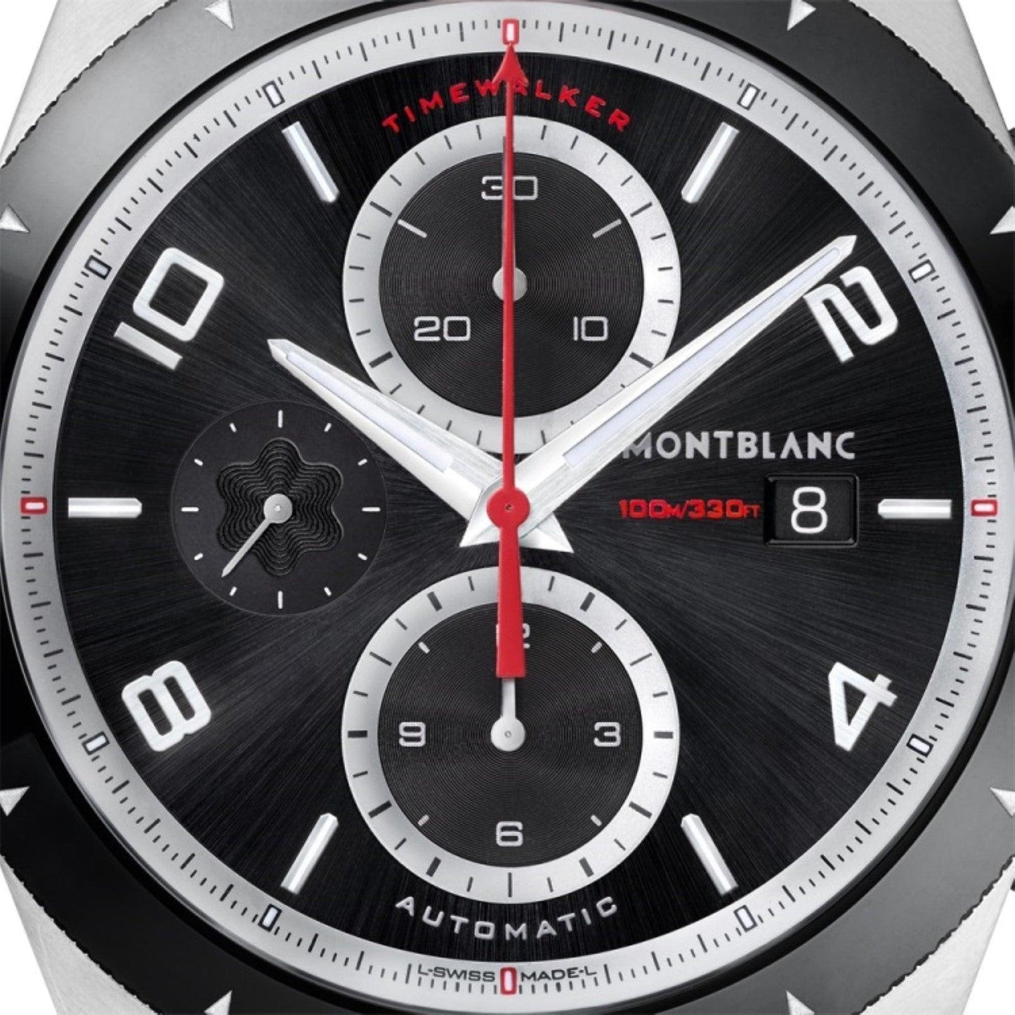 Montre Montblanc Timewalker Chronographe Automatique en Acier 116097
