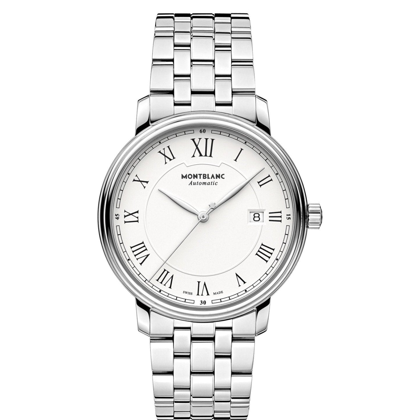 Montre Montblanc Tradition Date Automatique 40 mm Acier 112610