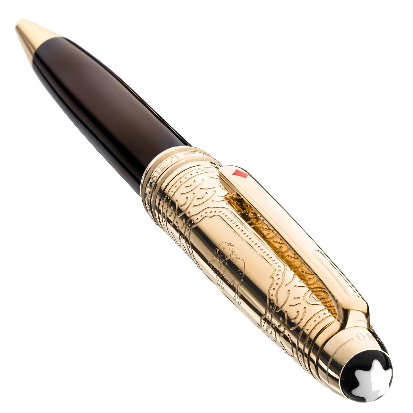 Montblanc stylo à bille Doué Classique Meisterstück Le Tour du Monde en 80 Jours 128483