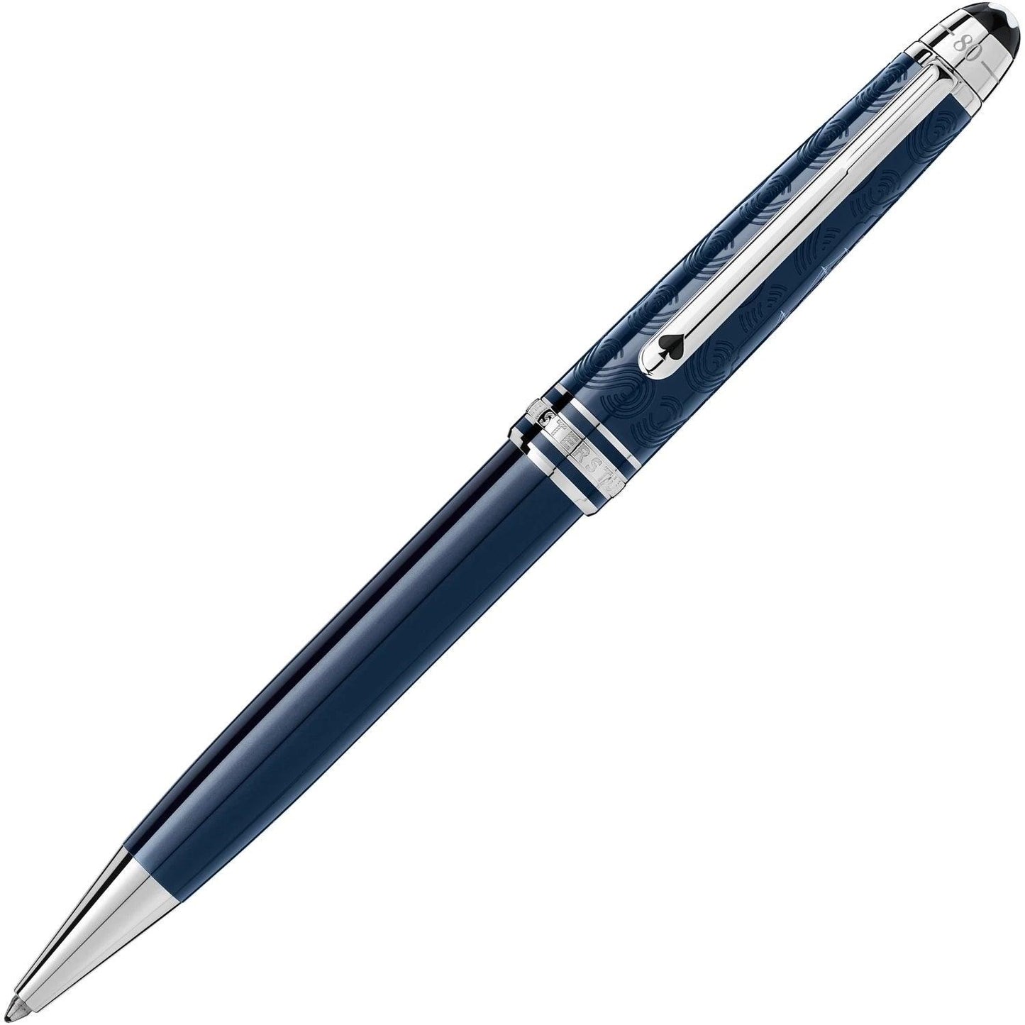Montblanc stylo-bille Meisterstück Classique Around the world in 80 days bleu 126347