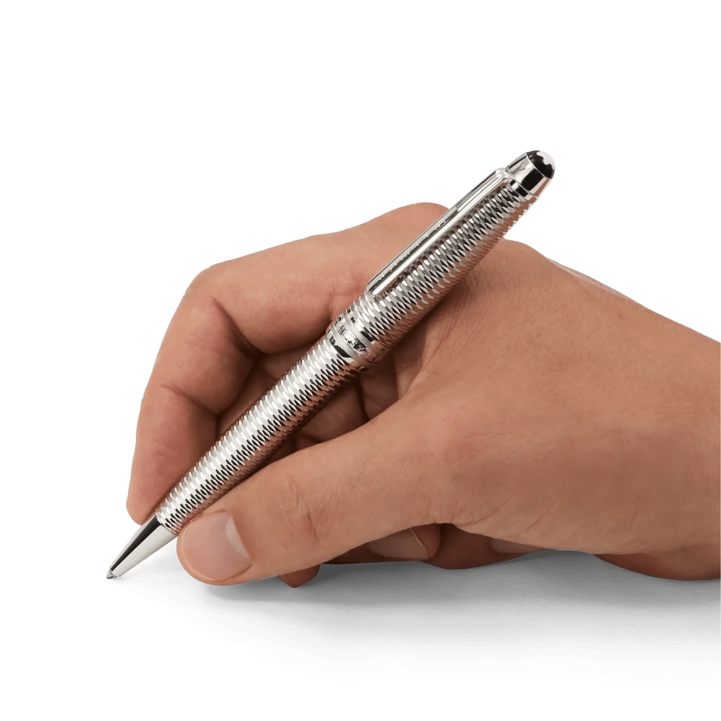 Montblanc stylo à bille Meisterstück Geometry Solitaire Midsize 118099