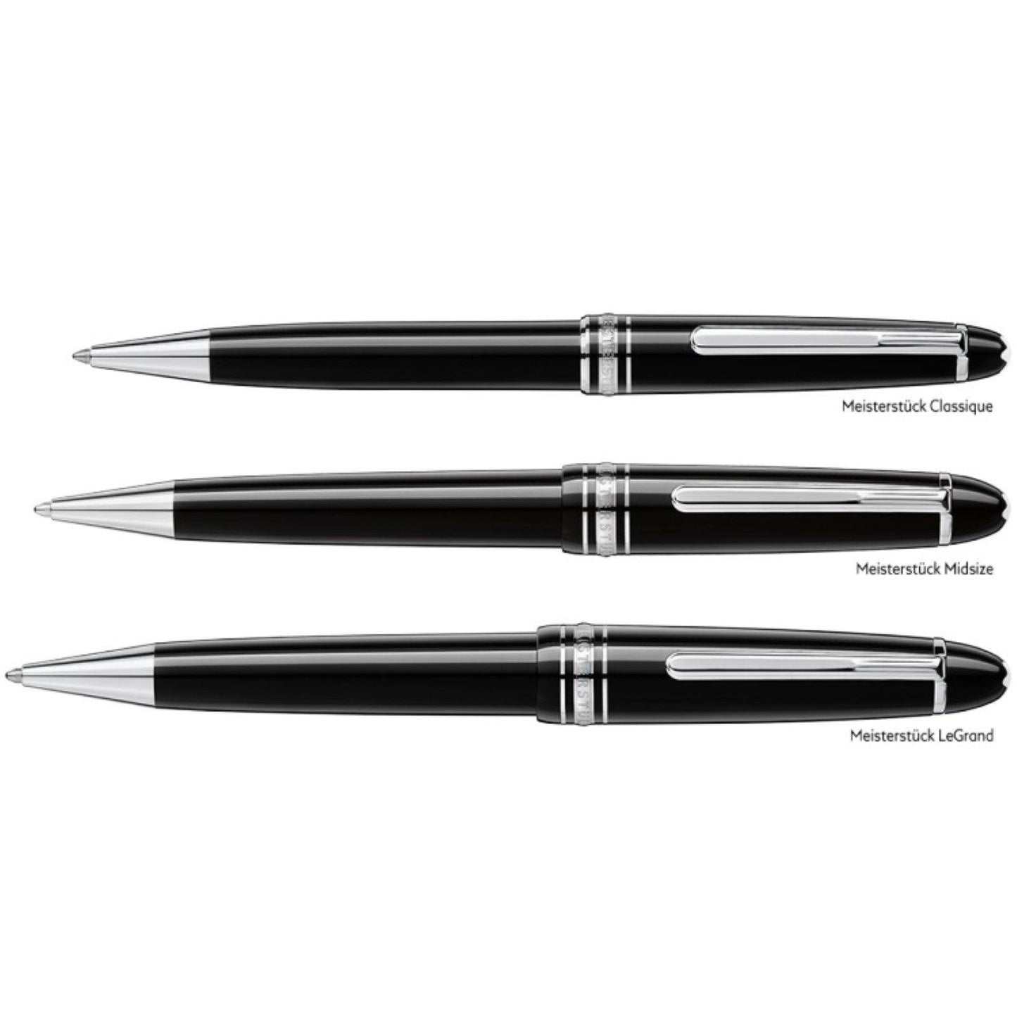 Stylo à bille Montblanc Meisterstück Platinum LeGrand 132450