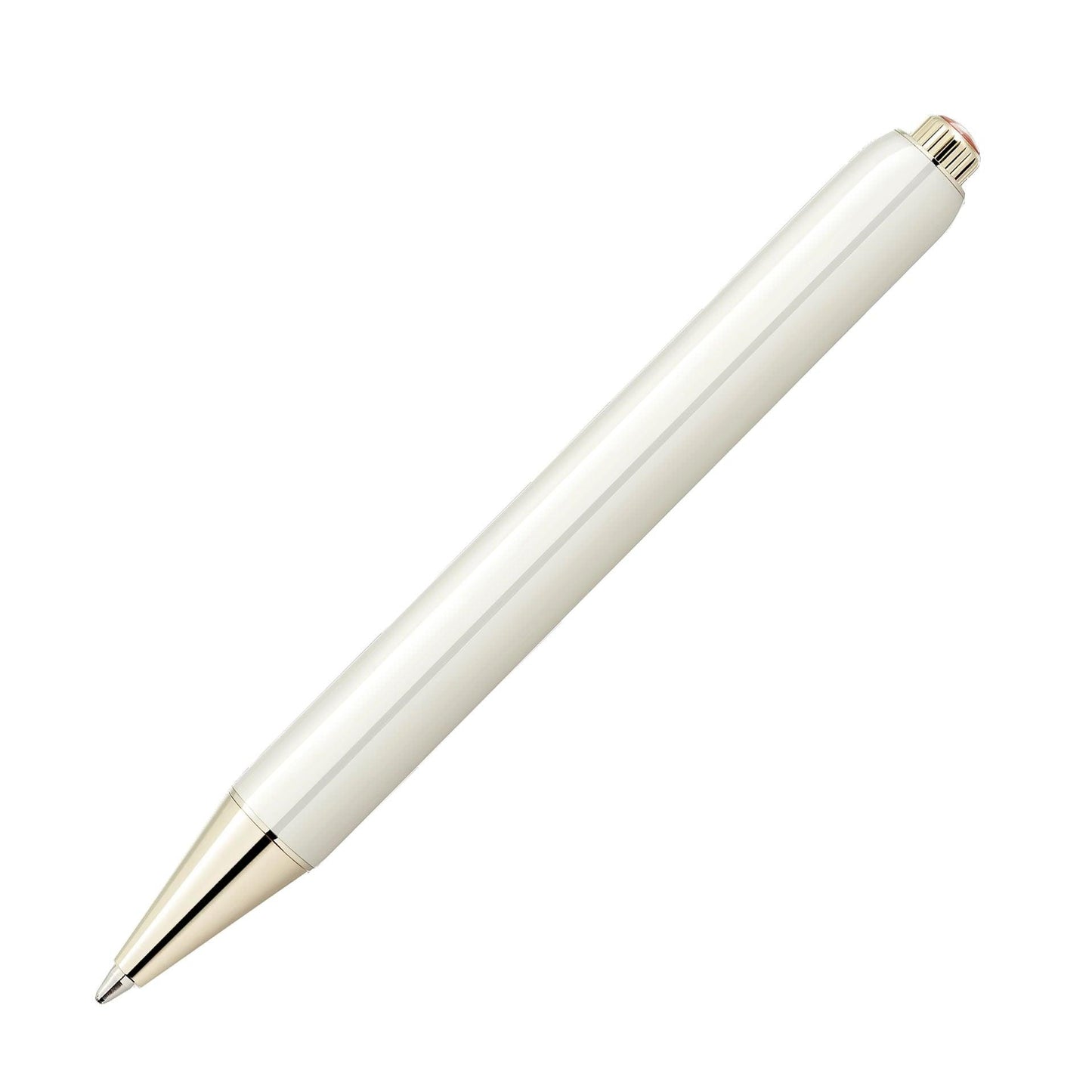Montblanc stylo à bille Montblanc Heritage Rouge et Noir « Baby » Édition Spéciale couleur ivoire 128123