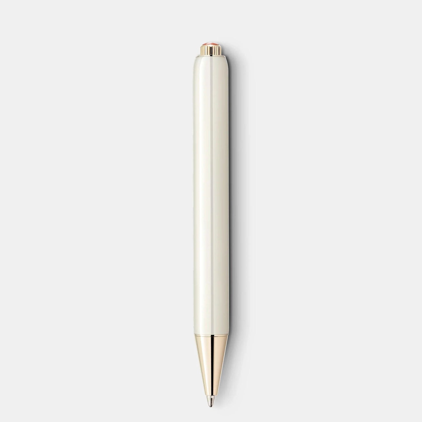 Montblanc stylo à bille Montblanc Heritage Rouge et Noir « Baby » Édition Spéciale couleur ivoire 128123