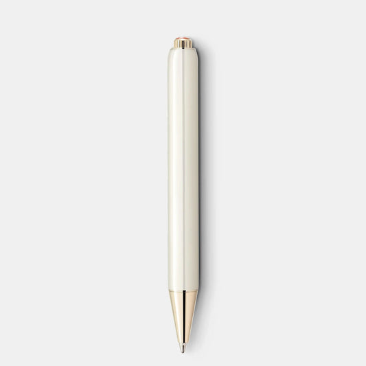 Montblanc stylo à bille Montblanc Heritage Rouge et Noir « Baby » Édition Spéciale couleur ivoire 128123
