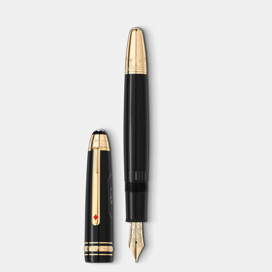Montblanc stylo-plume LeGrand Meisterstück Le Tour du Monde en 80 Jours pointe F 128467