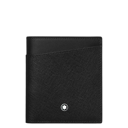 Montblanc porte-cartes de visite avec compartiment pour billets Montblanc Sartorial noir 128583
