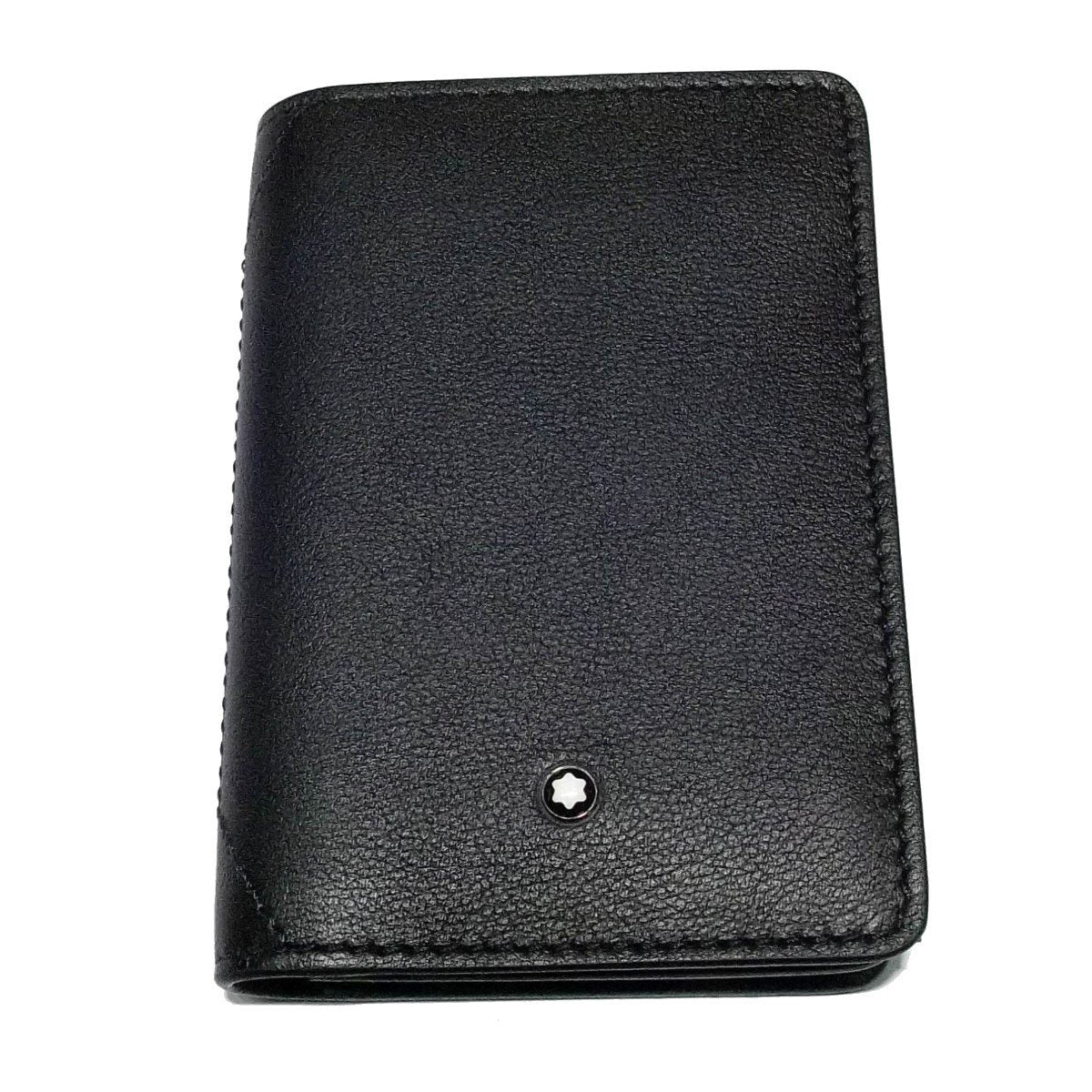 Montblanc Meisterstück Sfumato Porte-cartes de visite en forme de U bleu marine 123726