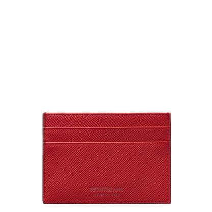 Porte-cartes Montblanc Sartorial 5 tasses Rouge 130831