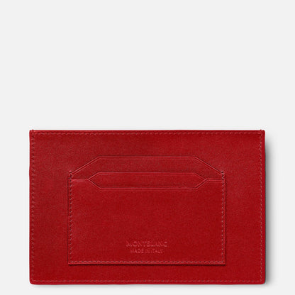 Porte-cartes Montblanc 6 compartiments Meisterstück rouge 129909