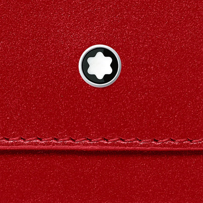 Porte-cartes Montblanc 6 compartiments Meisterstück rouge 129909