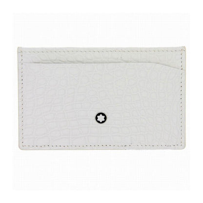 Montblanc porte-cartes 2cc Meisterstuck blanc 113722