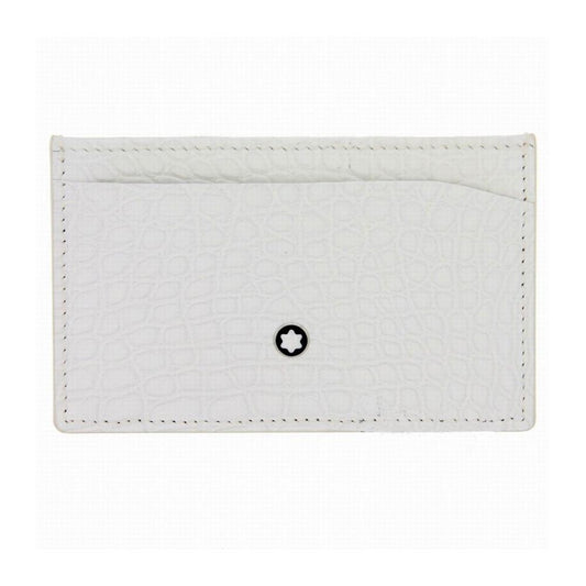 Montblanc porte-cartes 2cc Meisterstuck blanc 113722