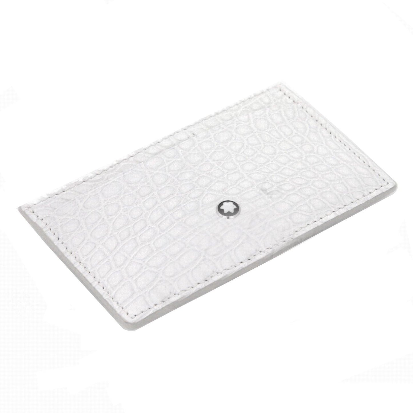 Montblanc porte-cartes 2cc Meisterstuck blanc 113722
