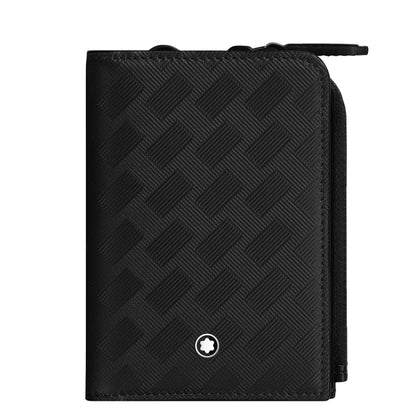 Montblanc porte-cartes de crédit 3 compartiments avec fermeture éclair Montblanc Extreme 3.0 noir 129980