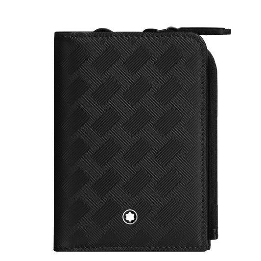 Montblanc porte-cartes de crédit 3 compartiments avec fermeture éclair Montblanc Extreme 3.0 noir 129980
