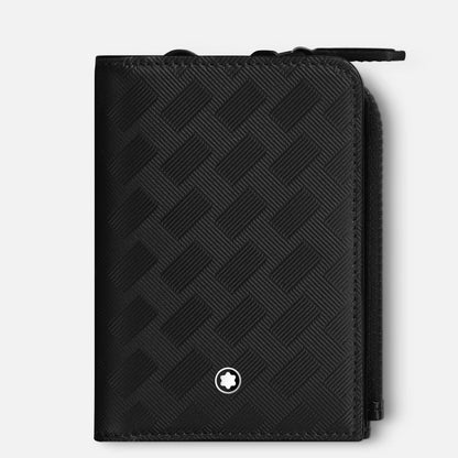 Montblanc porte-cartes de crédit 3 compartiments avec fermeture éclair Montblanc Extreme 3.0 noir 129980