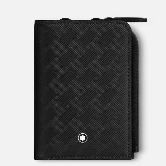 Montblanc porte-cartes de crédit 3 compartiments avec fermeture éclair Montblanc Extreme 3.0 noir 129980
