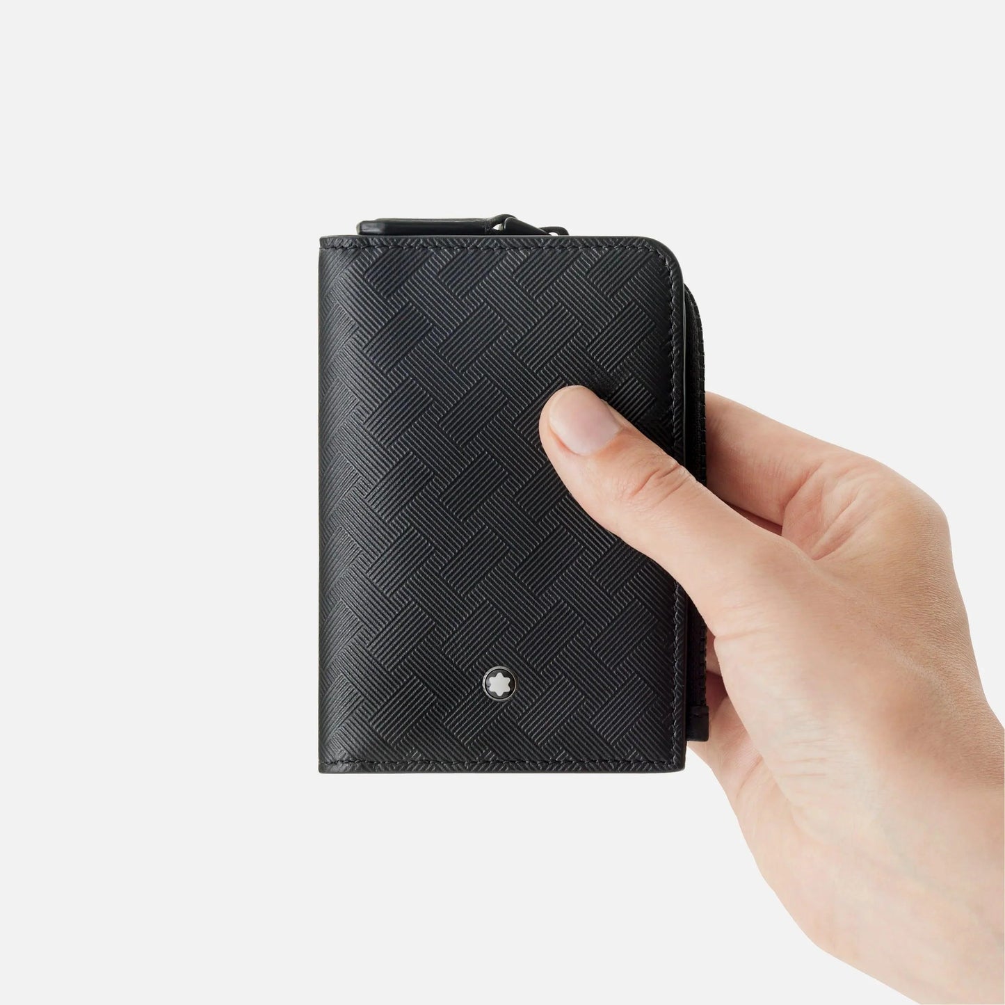 Montblanc porte-cartes de crédit 3 compartiments avec fermeture éclair Montblanc Extreme 3.0 noir 129980