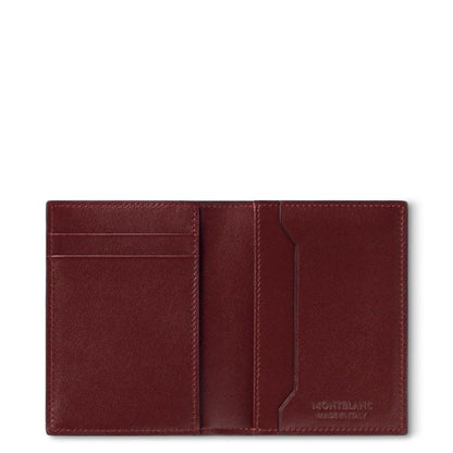 Porte-cartes de crédit Montblanc Meisterstück 4 cartes, Bordeaux 131683