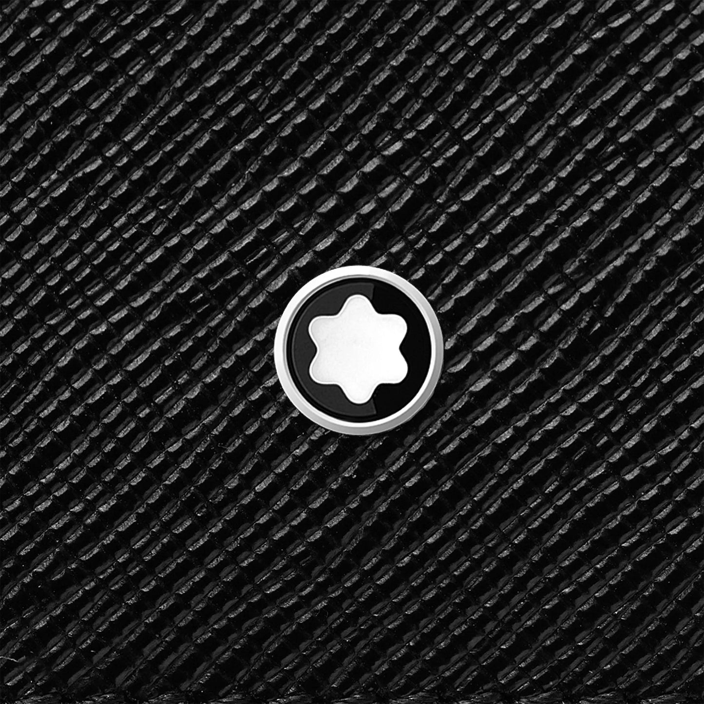 Montblanc porta carte di credito 5 scomparti Montblanc Sartorial nero 130324