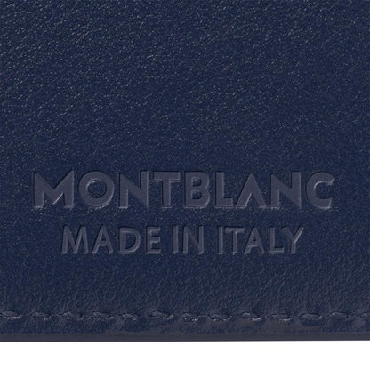 Montblanc porte-cartes Meisterstück 6cc bleu encre 131694