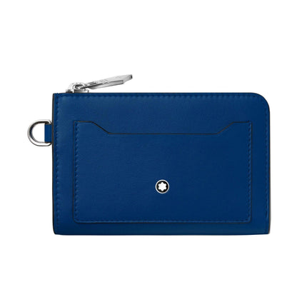 Porte-clés Montblanc Meisterstück bleu avec 4 compartiments 129690