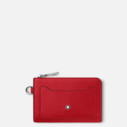 Porte-clés Montblanc Meisterstück avec 4 compartiments rouge/noir 129691