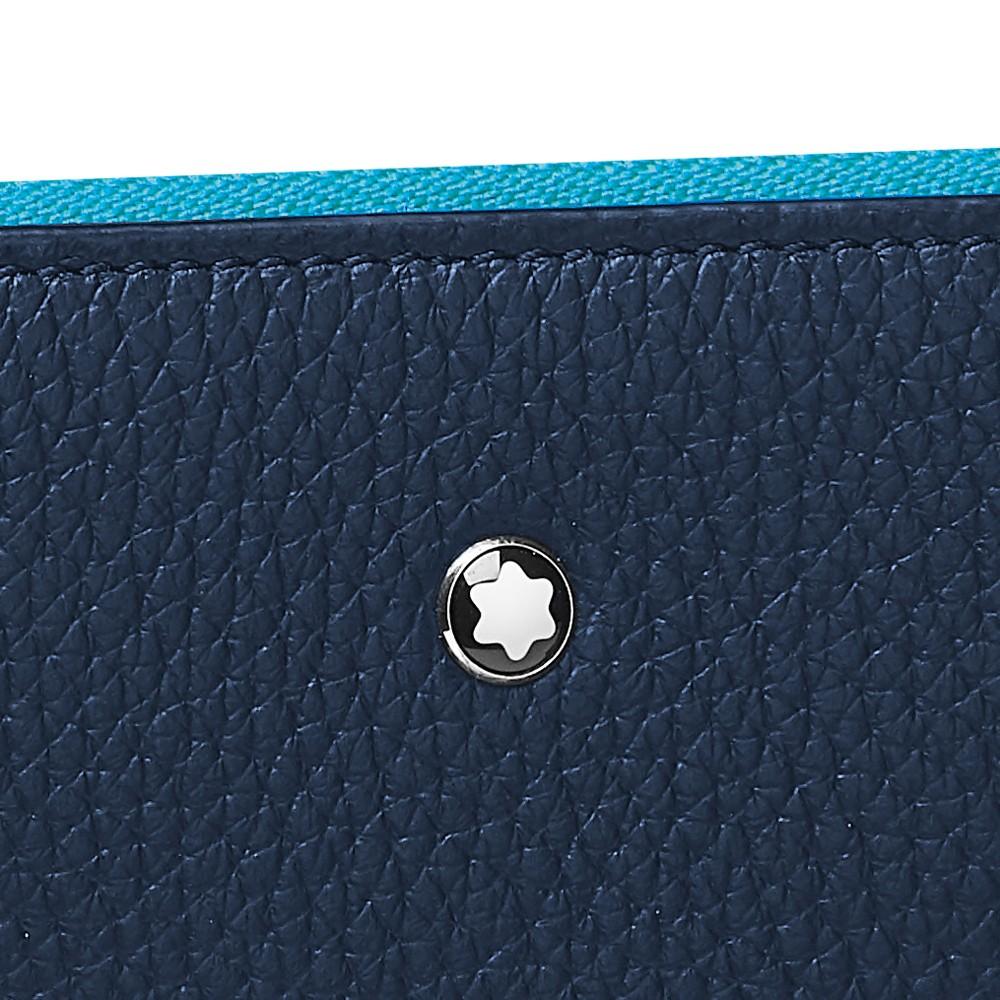 Montblanc porte-documents Meisterstück Soft Grain My Office bleu cobalt 124116